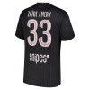 Maglia Paris Saint Germain Zaire-Emery 33 Quarto Jordan 2025-26 Maniche Corte - Uomo