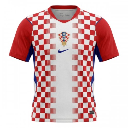 Maglia Croazia Primo Mondiali 2026 Maniche Corte - Uomo Maglia Croazia Primo Mondiali 2026 Maniche Corte - Uomo