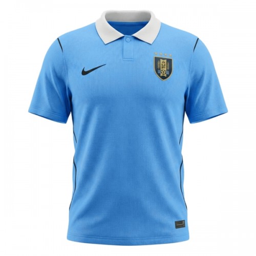 Maglia Uruguay Primo Mondiali 2026 Maniche Corte - Uomo Maglia Uruguay Primo Mondiali 2026 Maniche Corte - Uomo