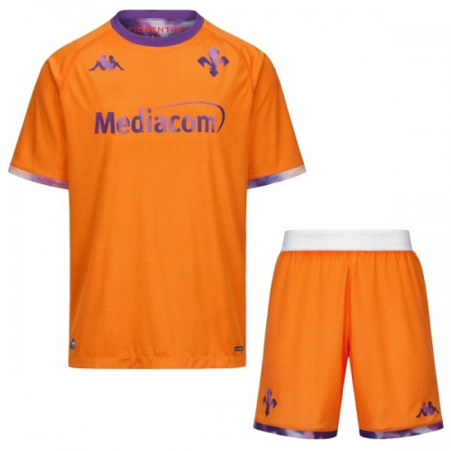 Divisa AC Fiorentina Quarto 2025-26 Maniche Corte - Bambino Divisa AC Fiorentina Quarto 2025-26 Maniche Corte - Bambino
