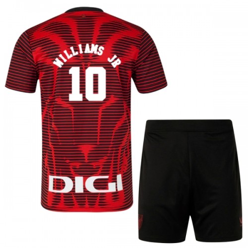 Divisa Athletic Bilbao Williams JR 10 Quarto 2025-26 Maniche Corte - Bambino Divisa Athletic Bilbao Williams JR 10 Quarto 2025-26 Maniche Corte - Bambino