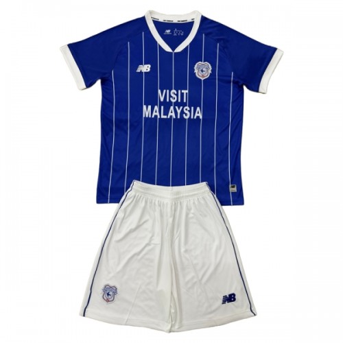 Divisa Cardiff City Primo 2025-26 Maniche Corte - Bambino Divisa Cardiff City Primo 2025-26 Maniche Corte - Bambino