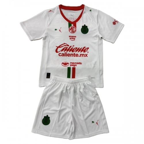 Divisa Chivas de CD Guadalajara Secondo 2025-26 Maniche Corte - Bambino Divisa Chivas de CD Guadalajara Secondo 2025-26 Maniche Corte - Bambino