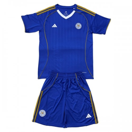 Divisa Leicester City Primo 2025-26 Maniche Corte - Bambino Divisa Leicester City Primo 2025-26 Maniche Corte - Bambino