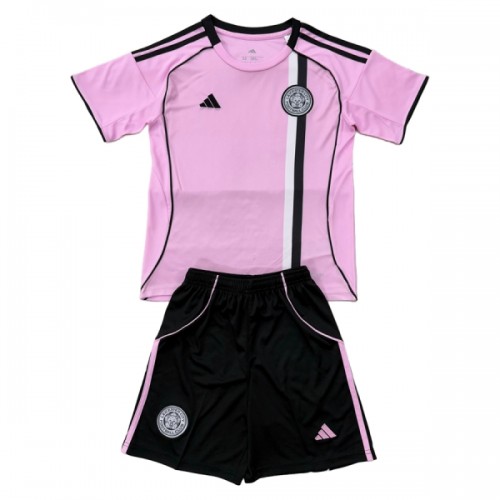 Divisa Leicester City Terzo 2025-26 Maniche Corte - Bambino Divisa Leicester City Terzo 2025-26 Maniche Corte - Bambino