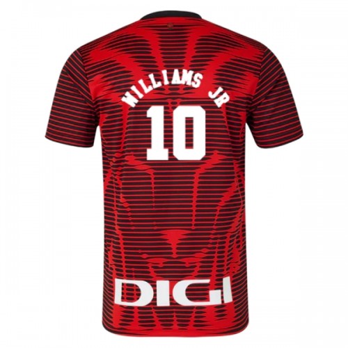 Maglia Athletic Bilbao Williams JR 10 Quarto 2025-26 Maniche Corte - Uomo Maglia Athletic Bilbao Williams JR 10 Quarto 2025-26 Maniche Corte - Uomo