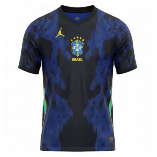 Maglia Brasile Secondo Mondiali 2026 Maniche Corte - Uomo Maglia Brasile Secondo Mondiali 2026 Maniche Corte - Uomo
