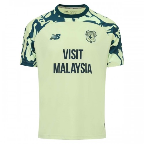 Maglia Cardiff City Secondo 2025-26 Maniche Corte - Uomo Maglia Cardiff City Secondo 2025-26 Maniche Corte - Uomo