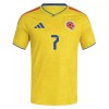 Maglia Colombia Luis Diaz 7 Primo Mondiali 2026 Maniche Corte - Uomo