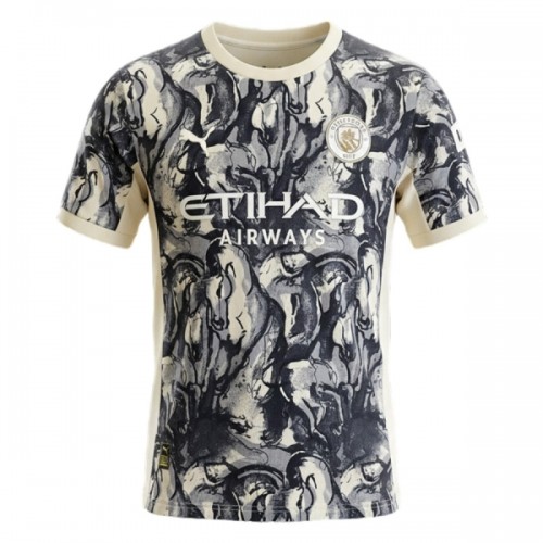 Maglia Manchester City Year of the Horse 2026 Maniche Corte - Uomo Maglia Manchester City Year of the Horse 2026 Maniche Corte - Uomo