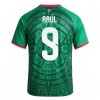 Maglia Messico Raul 9 Primo Mondiali 2026 Maniche Corte - Uomo Maglia Messico Raul 9 Primo Mondiali 2026 Maniche Corte - Uomo