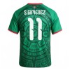 Maglia Messico S.Gimenez 11 Primo Mondiali 2026 Maniche Corte - Uomo