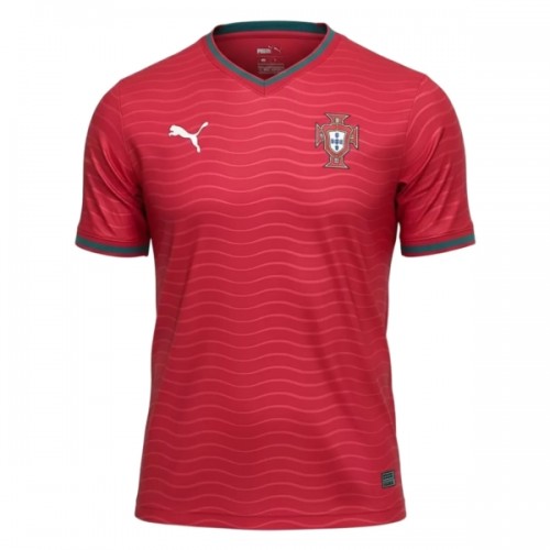 Maglia Portogallo Primo Mondiali 2026 Maniche Corte - Uomo Maglia Portogallo Primo Mondiali 2026 Maniche Corte - Uomo