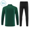 AC Milan Felpe da Allenamento Quarto-Zip 2025-26 Verde - Bambino