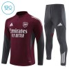 Arsenal Felpe da Allenamento Quarto-Zip 2025-26 Rossa - Bambino