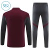 Arsenal Felpe da Allenamento Quarto-Zip 2025-26 Rossa - Bambino