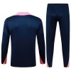 Barcellona Felpe da Allenamento Quarto-Zip 2025-26 Blu - Uomo