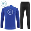 Chelsea Felpe da Allenamento Quarto-Zip 2025-26 Blu - Bambino