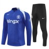 Chelsea Felpe da Allenamento Quarto-Zip 2025-26 Blu - Uomo