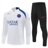 Paris Saint Germain Felpe da Allenamento Quarto-Zip 2025-26 Bianca - Uomo Paris Saint Germain Felpe da Allenamento Quarto-Zip 2025-26 Bianca - Uomo