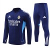 Real Madrid Felpe da Allenamento Quarto-Zip 2025-26 Navy - Uomo Real Madrid Felpe da Allenamento Quarto-Zip 2025-26 Navy - Uomo