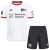 Divisa Bayer 04 Leverkusen Quarto 2025-26 Maniche Corte - Bambino