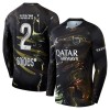 Maglia Paris Saint Germain Hakimi 2 Night Edition 2025-26 Maniche Lunghe - Uomo