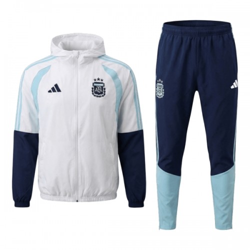 Argentina Felpe con Cappuccio da Allenamento 2026-27 Bianca - Uomo Argentina Felpe con Cappuccio da Allenamento 2026-27 Bianca - Uomo