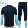 Argentina Felpe da Allenamento Quarto-Zip 2026-27 Navy - Bambino