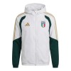 Italia Felpe con Cappuccio da Allenamento 2026-27 Bianca - Uomo