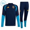 Spagna Felpe da Allenamento Quarto-Zip 2026-27 Navy - Bambino