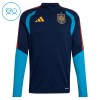 Spagna Felpe da Allenamento Quarto-Zip 2026-27 Navy - Bambino