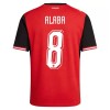 Maglia Austria Alaba 8 Primo Mondiali 2026 Maniche Corte - Uomo