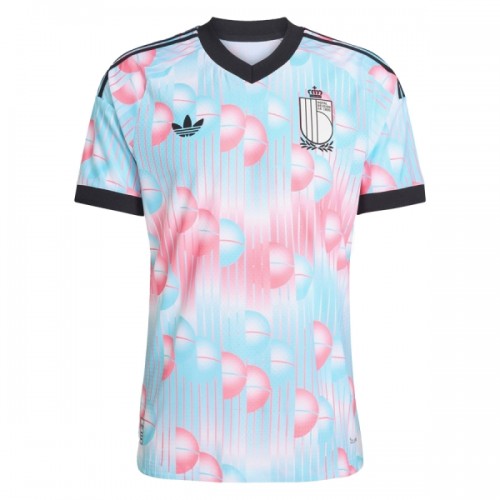 Maglia Belgio Secondo Mondiali 2026 Maniche Corte - Uomo Maglia Belgio Secondo Mondiali 2026 Maniche Corte - Uomo