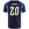 Maglia Brasile Estevao 20 Secondo Mondiali 2026 Maniche Corte - Uomo Maglia Brasile Estevao 20 Secondo Mondiali 2026 Maniche Corte - Uomo