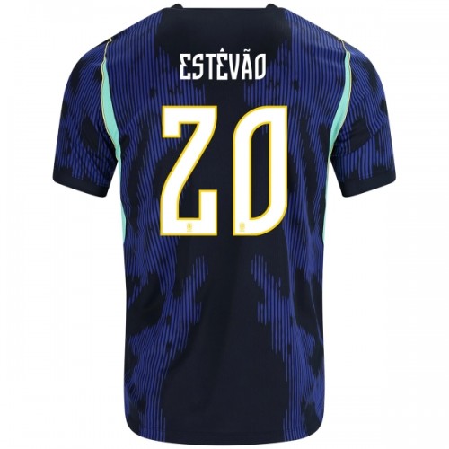 Maglia Brasile Estevao 20 Secondo Mondiali 2026 Maniche Corte - Uomo Maglia Brasile Estevao 20 Secondo Mondiali 2026 Maniche Corte - Uomo