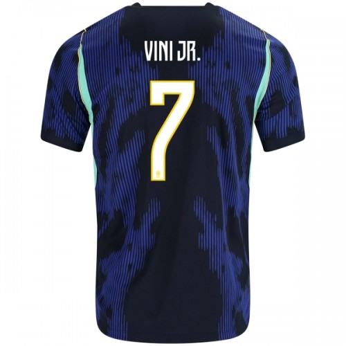 Maglia Brasile Vini JR. 7 Secondo Mondiali 2026 Maniche Corte - Uomo Maglia Brasile Vini JR. 7 Secondo Mondiali 2026 Maniche Corte - Uomo