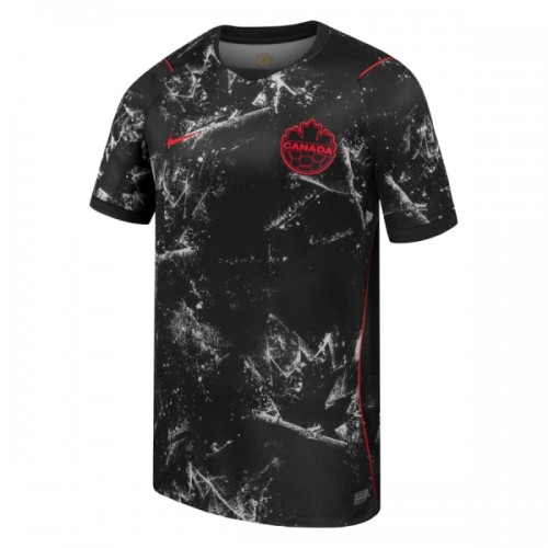 Maglia Canada Secondo Mondiali 2026 Maniche Corte - Uomo Maglia Canada Secondo Mondiali 2026 Maniche Corte - Uomo