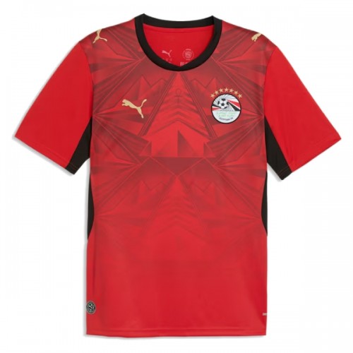 Maglia Egitto Primo Mondiali 2026 Maniche Corte - Uomo Maglia Egitto Primo Mondiali 2026 Maniche Corte - Uomo