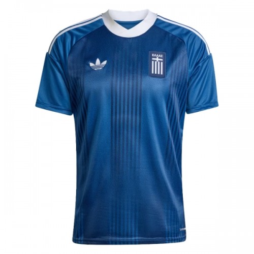 Maglia Grecia Secondo Mondiali 2026 Maniche Corte - Uomo Maglia Grecia Secondo Mondiali 2026 Maniche Corte - Uomo