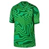 Maglia Portiere Brasile Primo Mondiali 2026 Maniche Corte Verde - Uomo