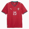 Maglia Portogallo Nuno Mendes 25 Primo Mondiali 2026 Maniche Corte - Uomo