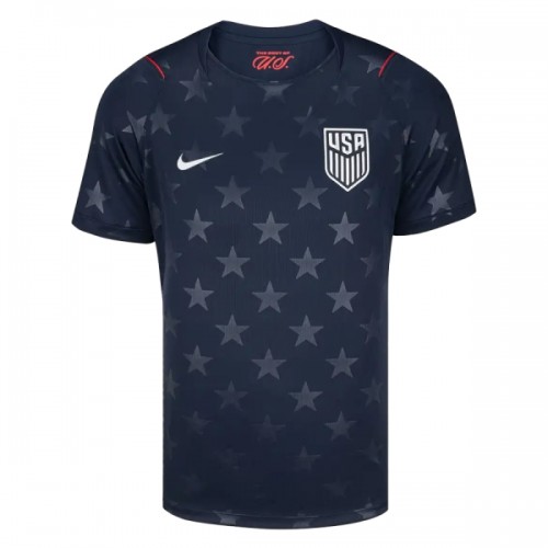 Maglia Stati Uniti Secondo Mondiali 2026 Maniche Corte - Uomo Maglia Stati Uniti Secondo Mondiali 2026 Maniche Corte - Uomo