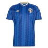 Maglia Svezia Secondo Mondiali 2026 Maniche Corte - Uomo Maglia Svezia Secondo Mondiali 2026 Maniche Corte - Uomo