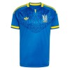 Maglia Ucraina Secondo Mondiali 2026 Maniche Corte - Uomo