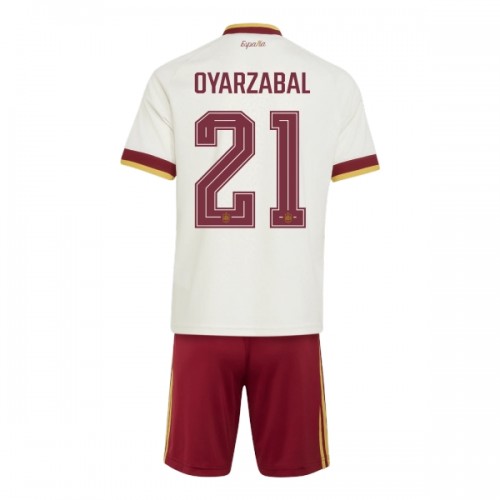 Divisa Spagna Oyarzabal 21 Secondo Mondiali 2026 Maniche Corte - Bambino Divisa Spagna Oyarzabal 21 Secondo Mondiali 2026 Maniche Corte - Bambino