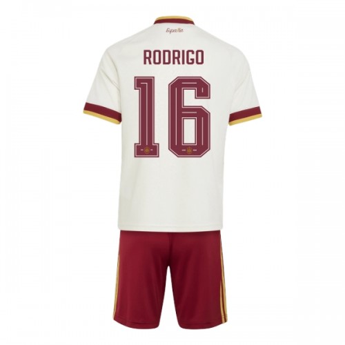 Divisa Spagna Rodrigo 16 Secondo Mondiali 2026 Maniche Corte - Bambino Divisa Spagna Rodrigo 16 Secondo Mondiali 2026 Maniche Corte - Bambino