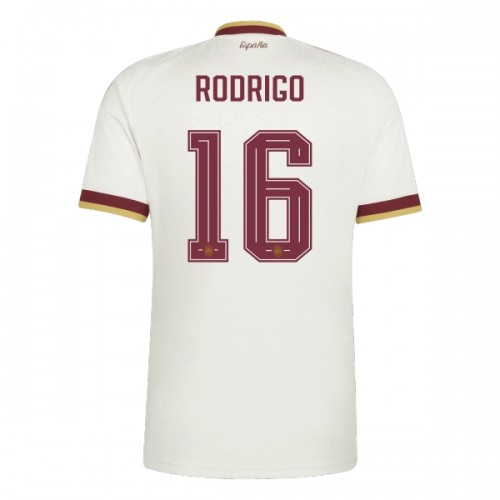Maglia Spagna Rodrigo 16 Secondo Mondiali 2026 Maniche Corte - Uomo Maglia Spagna Rodrigo 16 Secondo Mondiali 2026 Maniche Corte - Uomo