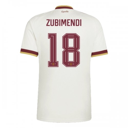Maglia Spagna Zubimendi 18 Secondo Mondiali 2026 Maniche Corte - Uomo Maglia Spagna Zubimendi 18 Secondo Mondiali 2026 Maniche Corte - Uomo