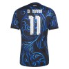 Maglia Argentina Di Maria 11 Secondo Mondiali 2026 Maniche Corte - Uomo